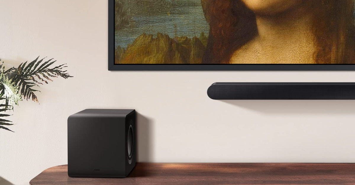 Samsung SWA-W510 wireless bass connection allows flexible placement around the room.