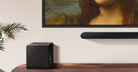 Samsung SWA-W510 wireless bass connection allows flexible placement around the room.