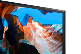 Samsung UJ59 FreeSync helps smoother gameplay with reduced tearing during action.