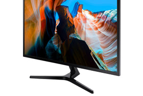 Samsung UJ59 Game Mode sharpens contrast for better dark-area visibility in gaming.