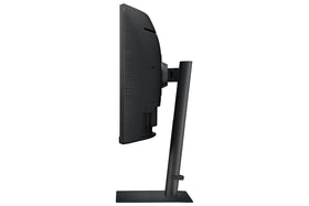 Samsung Viewfinity S65UA clean cable management for a tidy desk