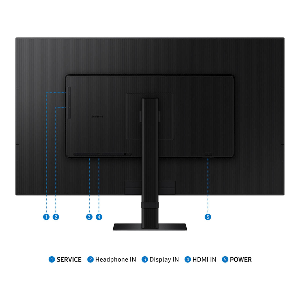Samsung ViewFinity S7 32 eye care mode supports longer viewing sessions.