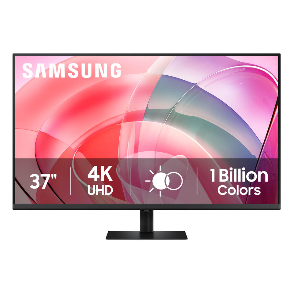 Samsung ViewFinity S7 37-inch UHD display for expansive workspace and crisp details.