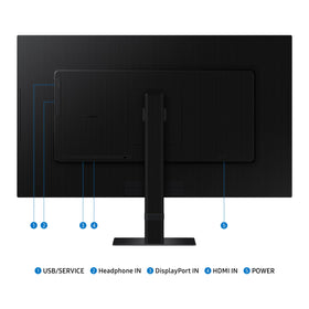 Samsung ViewFinity S7 video editing clarity supports detailed timelines.