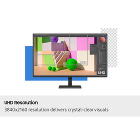 Samsung ViewFinity S8 TÜV-certified eye care reduces flicker.