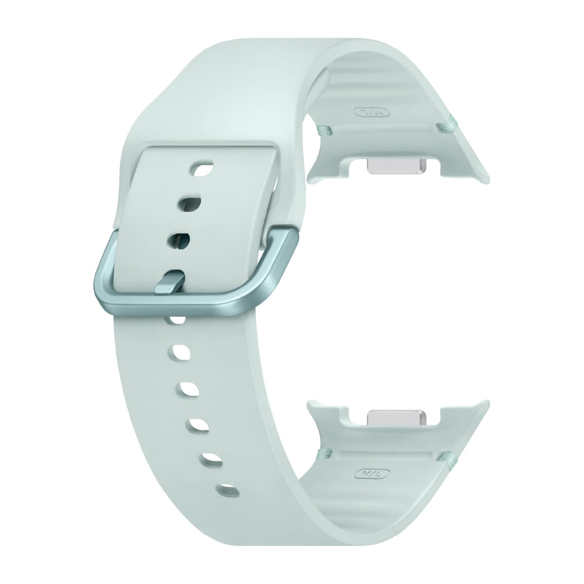 Samsung Sport Band front view mint showing sleek profile and comfort