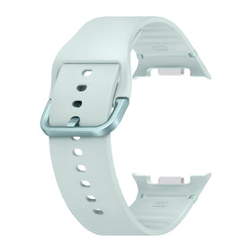 Samsung Sport Band front view mint showing sleek profile and comfort