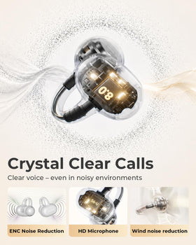 Sanag S6S Ultra intuitive touch controls for quick media and calls