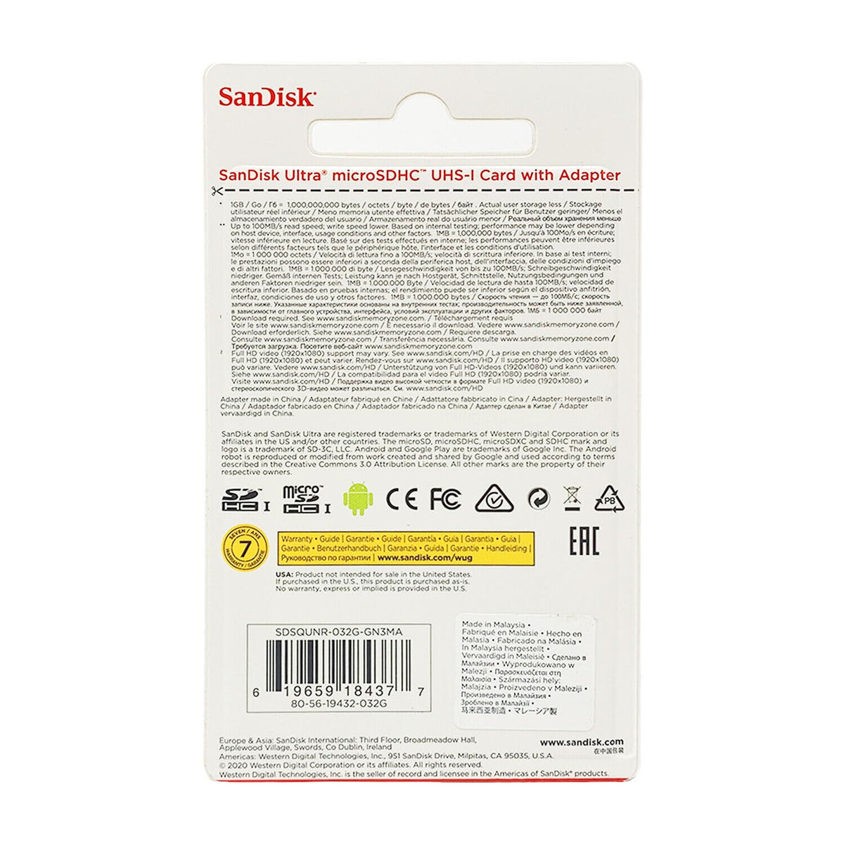 SanDisk Made for Amazon microSD card with Fire TV home screen setup