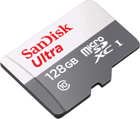 SanDisk microSD inserted in a Fire Tablet slot showing added storage and smoother media playback