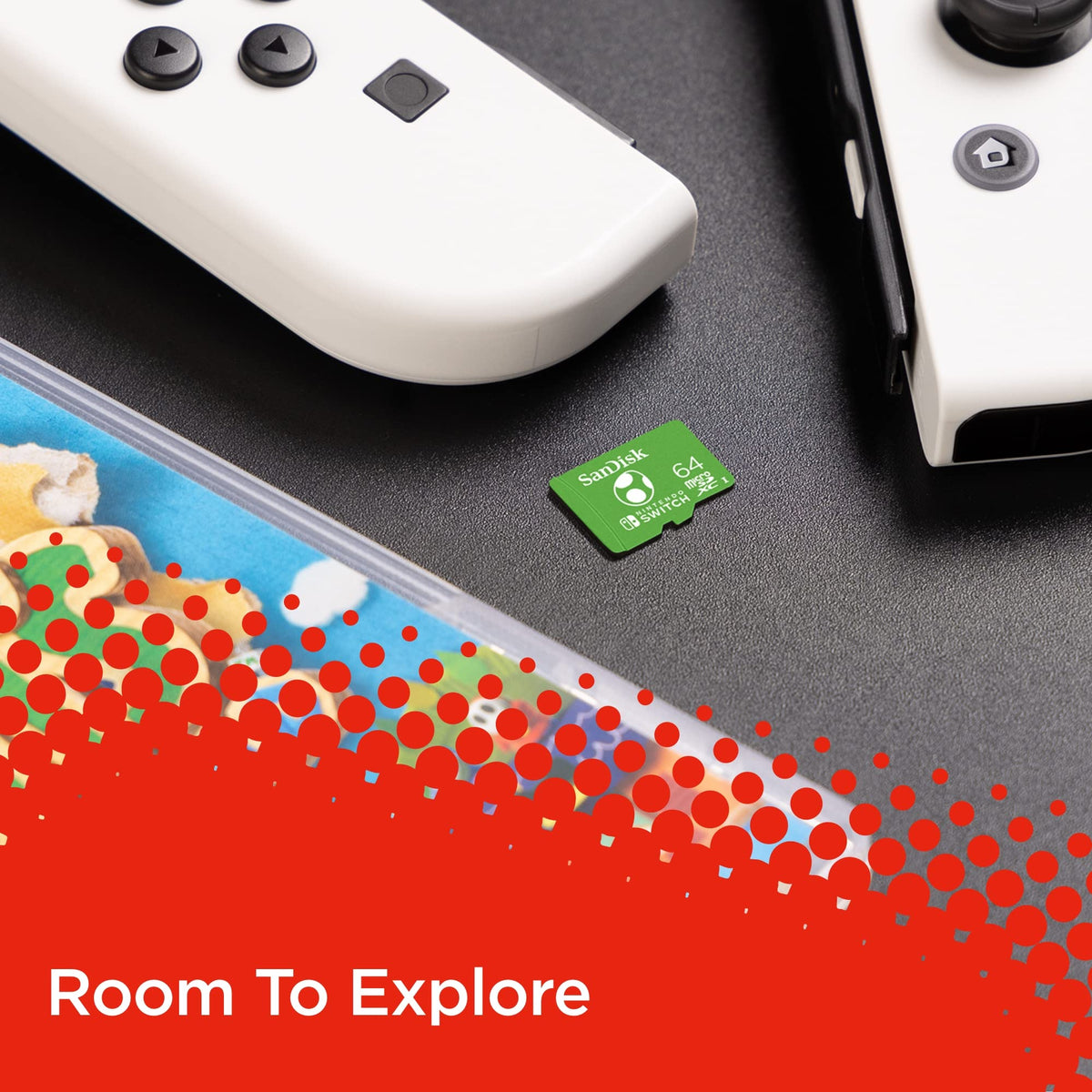 SanDisk read/write speed graphic illustrating faster transfers