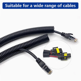 SANEMBER electrical cord protector in a home setup keeping cables tidy and safe
