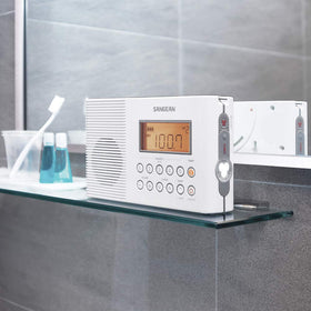 Sangean H201 powered by two D cells for long portable use