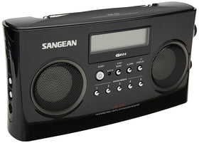 Sangean PR-D5BK with 200mm ferrite antenna enhances AM reception