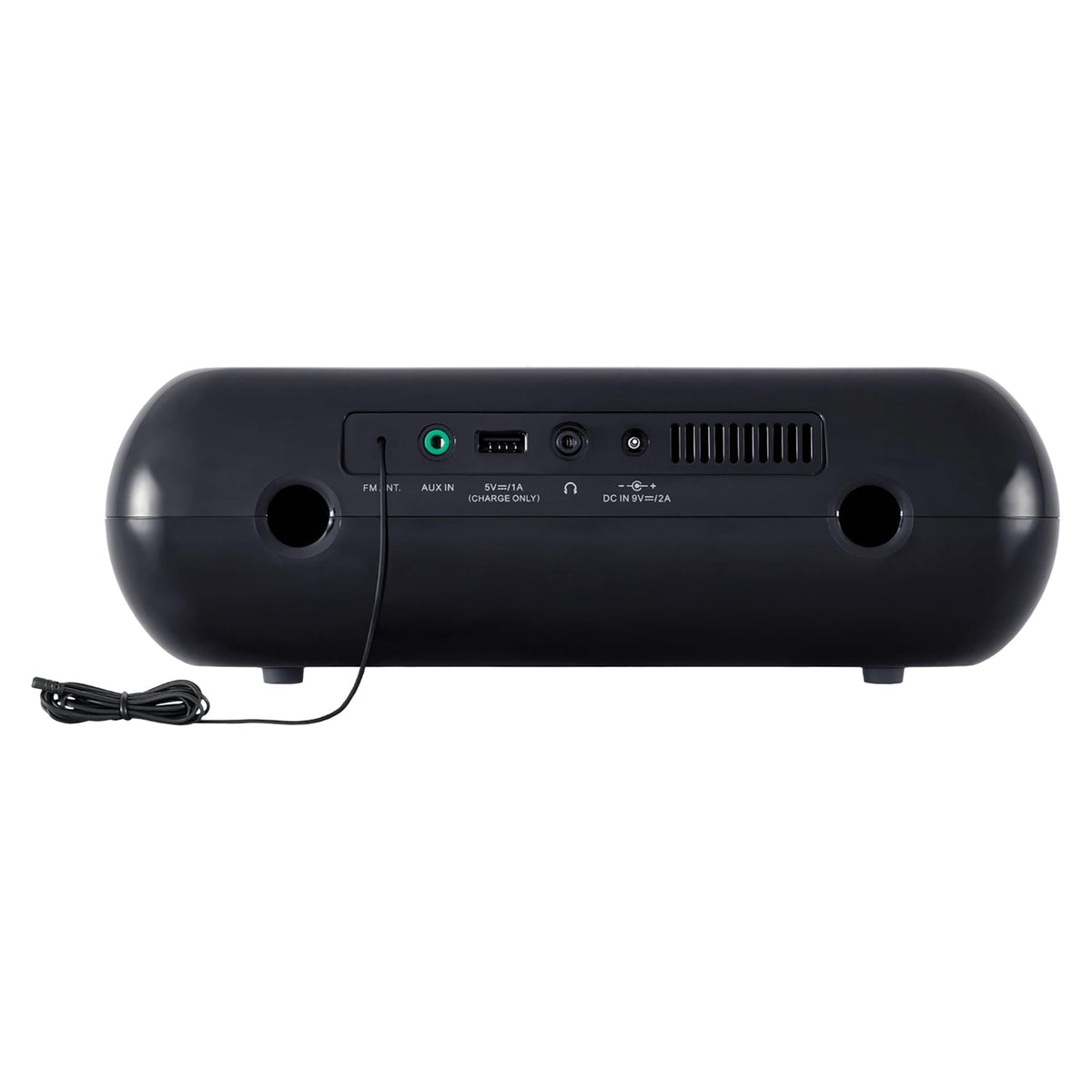 Sangean RCR-20 digital tuning display emphasizes precise FM/AM presets