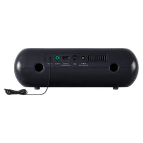 Sangean RCR-20 digital tuning display emphasizes precise FM/AM presets