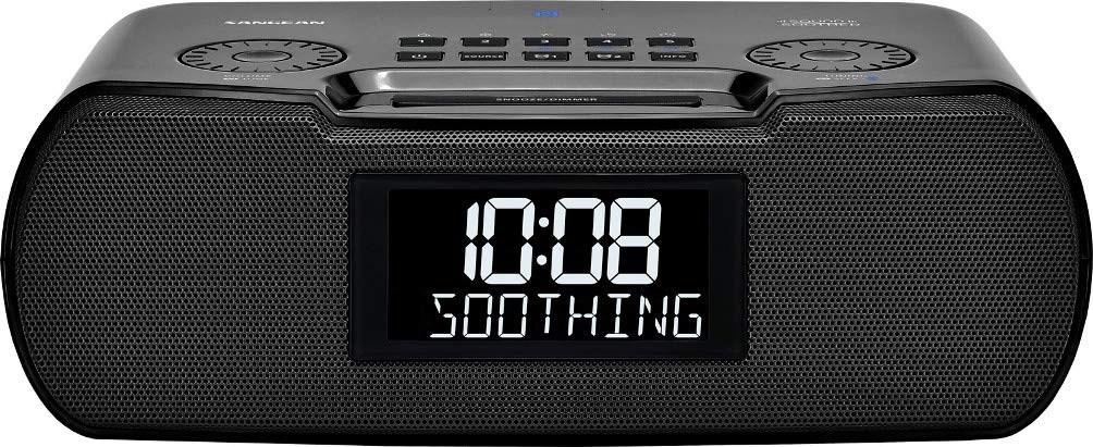Sangean RCR-30 top control panel for quick Bluetooth pairing and volume control