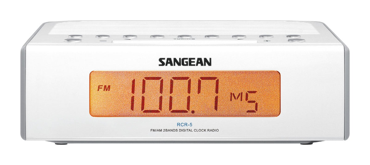 Sangean RCR-5 LCD display with adjustable backlight for night use