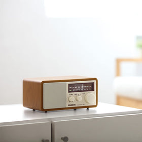 Sangean WR-11 full-range speaker Detail emphasizing sound output