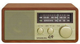 Sangean WR-11SE external AM/FM connections expand your antenna options.