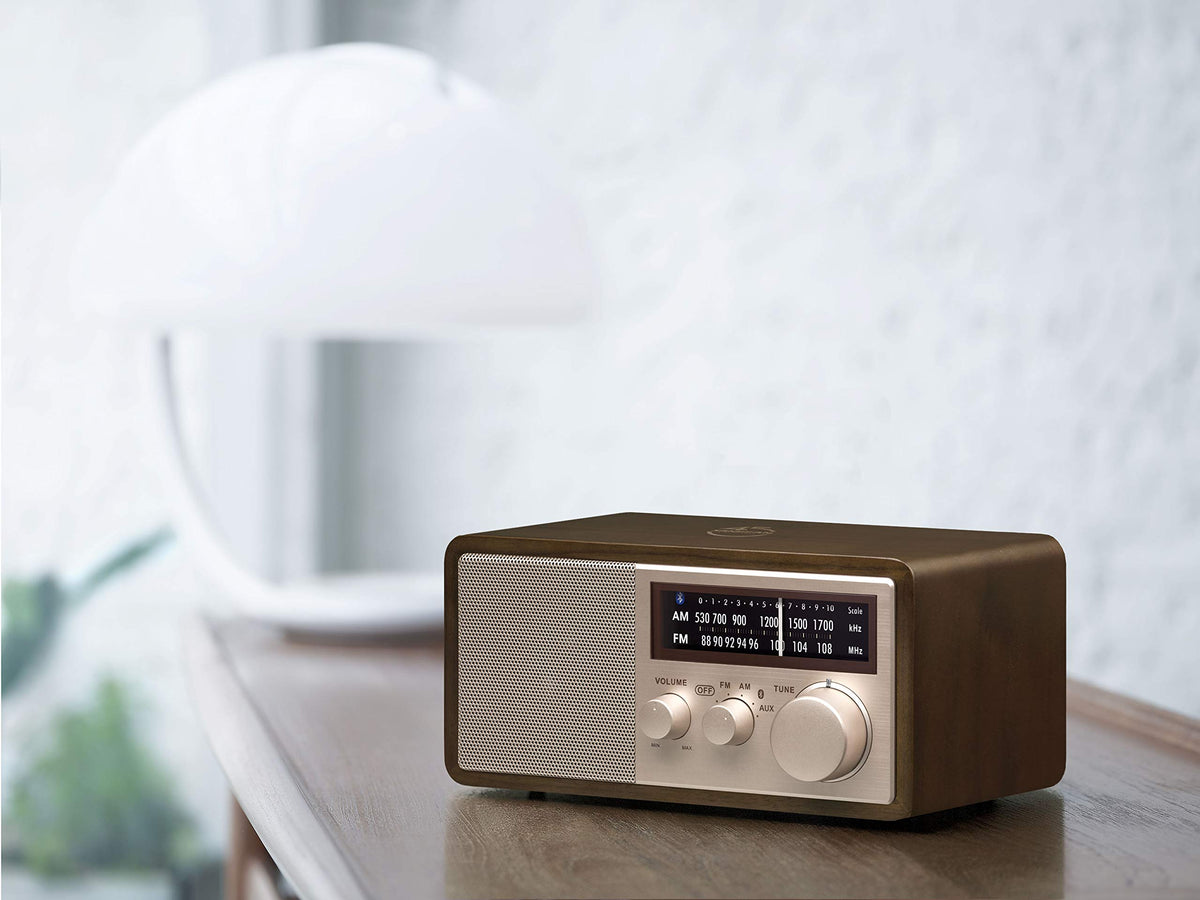 Sangean WR-16SE rose gold plates highlight premium design details