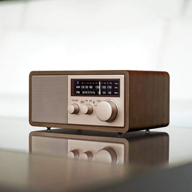 Sangean WR-16SE USB charging port powers devices while listening