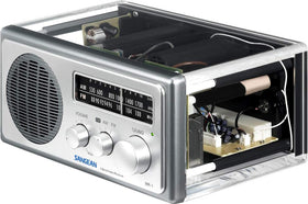 Sangean WR-1CL 3-inch speaker with enlarged magnet for clearer audio