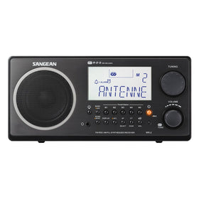 WR-2 front view on tabletop reveals speaker and control layout