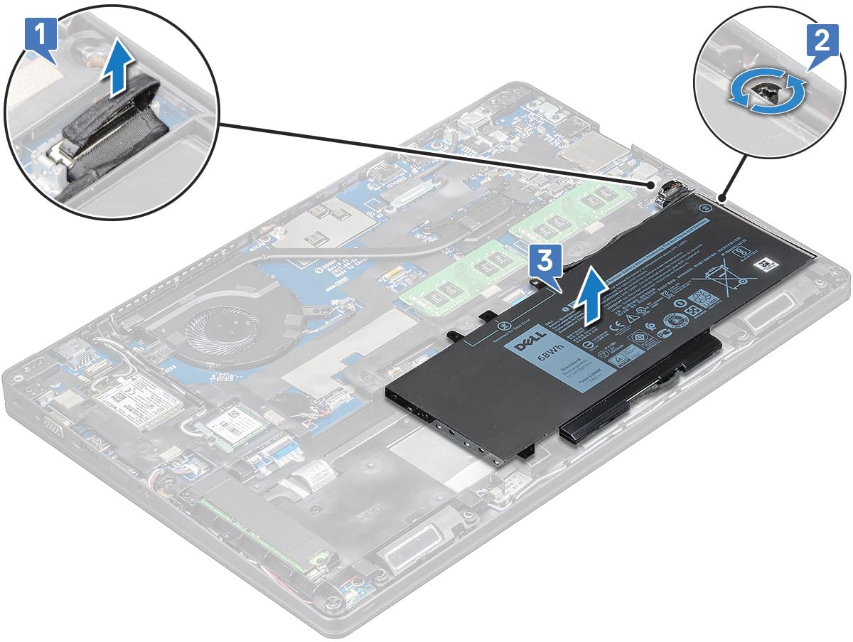 SANISI label and serial close-up showing part numbers for confident compatibility check