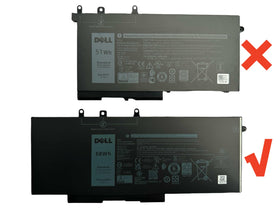 SANISI battery next to ruler for size comparison offering accurate fit verification