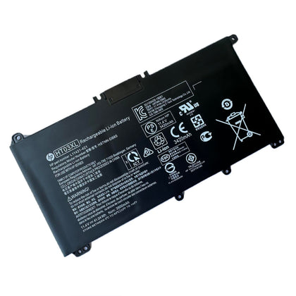 SANISI HT03XL front view showing battery pack and model label, ensures correct fit