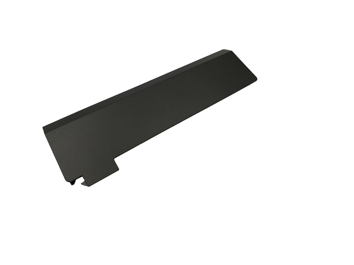 SANISI battery top label close‑up showing part numbers and specs for accurate identification