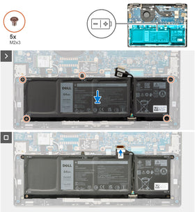 SANISI battery beside a coin showing compact size and portability benefit