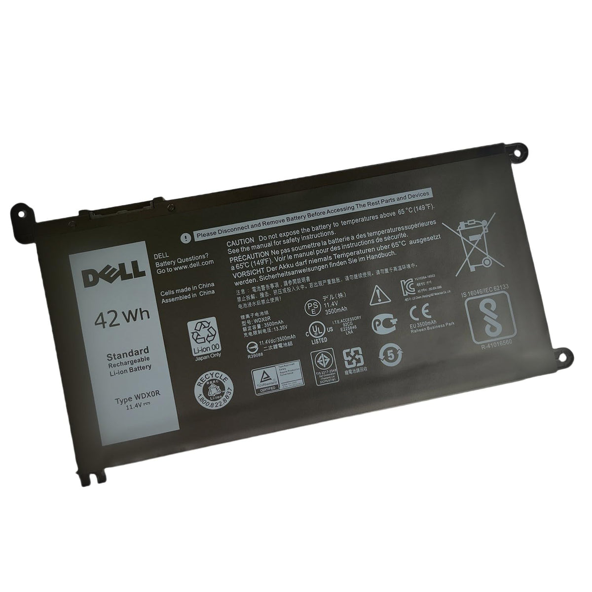 SANISI battery in a workspace setting showing improved laptop portability