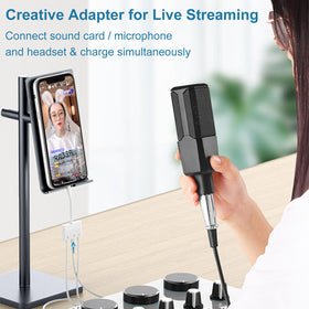 Sanjyut USB-C DAC-chip delivers clear digital audio with low noise.