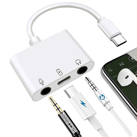 Sanjyut USB-C microphone adapter for live streaming with plug-and-play simplicity.