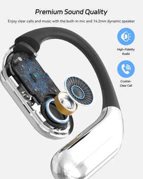 SANOTO 50-hour playtime supports long commutes and workouts.