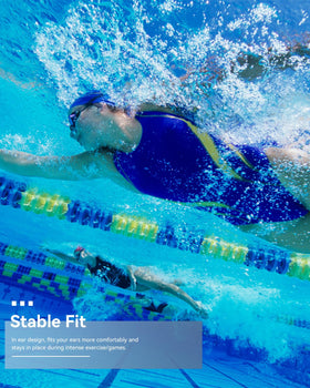SANOTO soft silicone earhooks for a comfortable, secure fit during swims