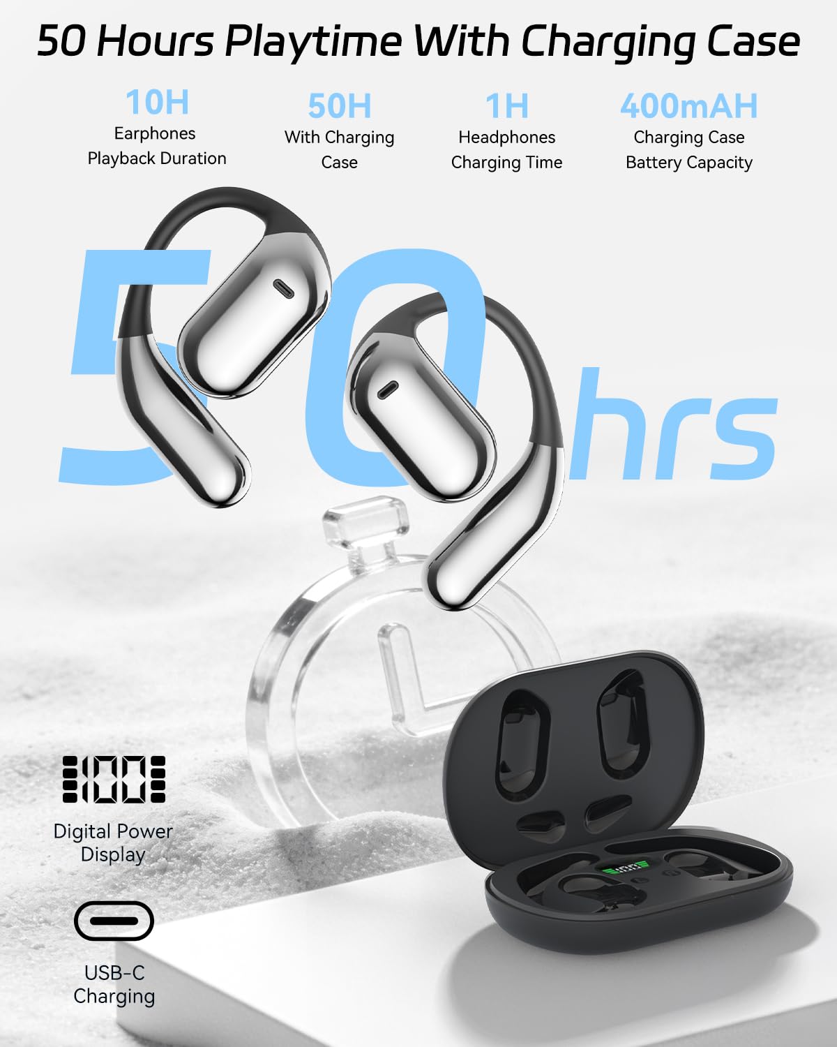 SANOTO ENC mics reduce wind and chatter for clearer calls.