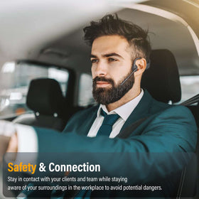 SANOTO Bluetooth 5.3 multipoint enables seamless switching between two devices.