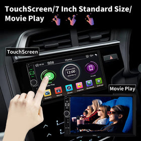 SANPTENT USB, SD, and AUX inputs for versatile media playback.