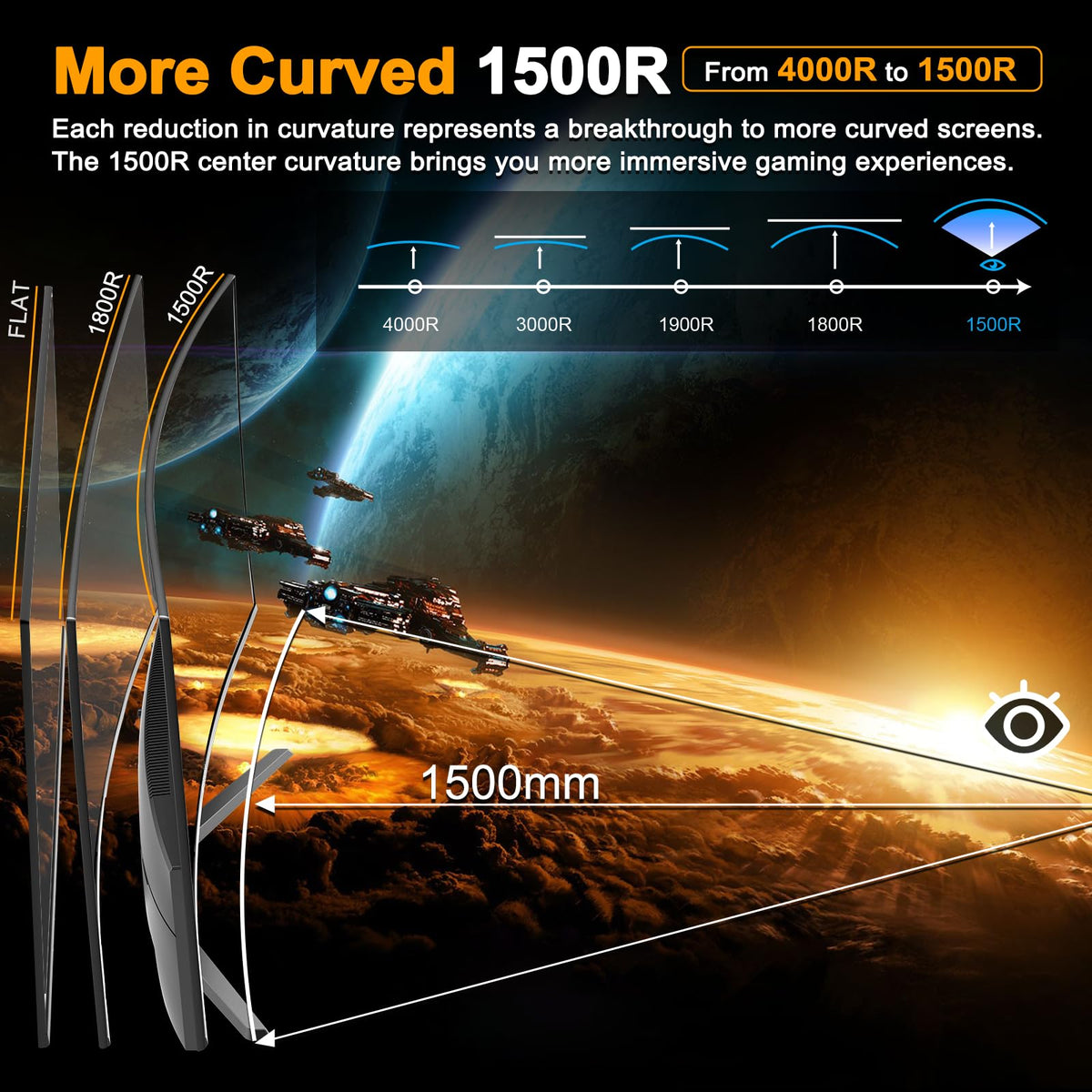 SANSUI HDR visuals enhance contrast for richer shadows and highlights