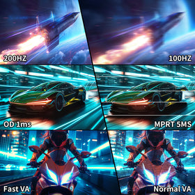 AI Crosshair feature provides precise targeting in competitive games.