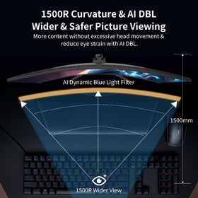 178-degree viewing angle maintains color accuracy from any seat.