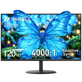 SANSUI ES-22X3AH 22-inch monitor with HDMI inputs for versatile home and office use