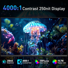 SANSUI ES-22X3AH HDR 100% sRGB for accurate color reproduction