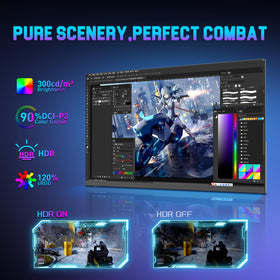 SANSUI 24.5-inch dp-connection emphasizes high-refresh connectivity.
