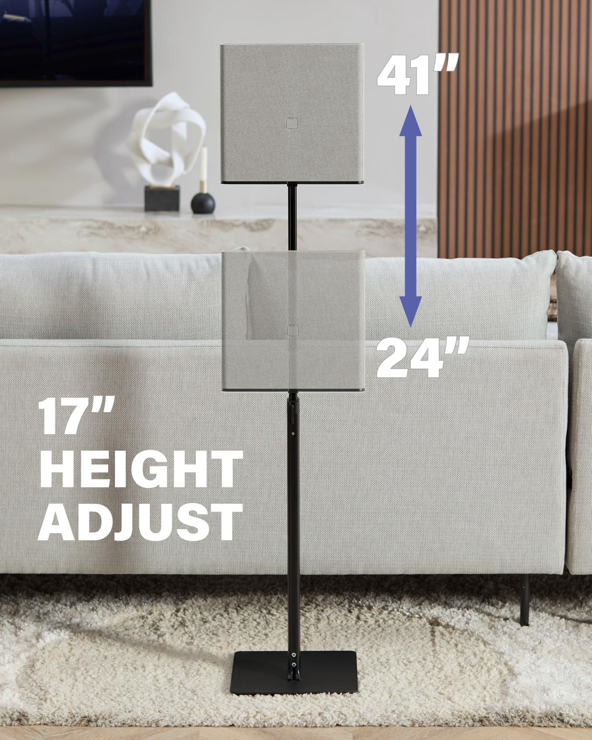 Sanus cable management system hides wires for a clutter-free home theater