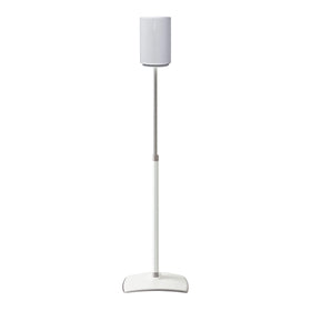 Sanus Era 100 stand with 17-inch height adjustment for optimal listening elevation