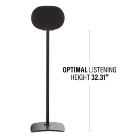 Sanus ERA 300 front view highlights sleek profile and sturdy construction for stable listening